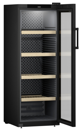 Vitrină de vin independentă Liebherr WPbl 5001 GrandCru, 1 zonă, 196 sticle, 168,4 cm, clasa F, negru [4]
