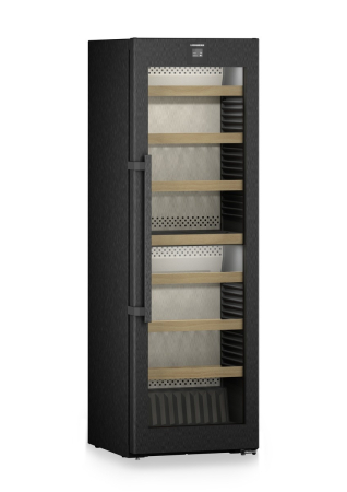 Vitrină de vin independentă Liebherr WPbsi 5252 Vinidor, 2 zone, 155 sticle, 185,4 cm, clasa F, BlackSteel [6]