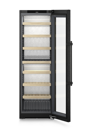 Vitrină de vin independentă Liebherr WPbsi 5252 Vinidor, 2 zone, 155 sticle, 185,4 cm, clasa F, BlackSteel [5]