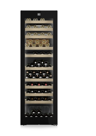 Vitrină de vin independentă Liebherr WPgbi 5273 Vinidor Selection, 3 zone, 104 sticle, 185,4 cm, clasa F, BlackSteel [3]
