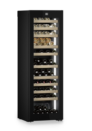 Vitrină de vin independentă Liebherr WPgbi 5273 Vinidor Selection, 3 zone, 104 sticle, 185,4 cm, clasa F, BlackSteel [2]