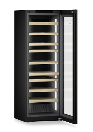 Vitrină de vin independentă Liebherr WPgbi 7472 Vinidor Selection, 2 zone, 204 sticle, 201,3 cm, clasa F, BlackSteel [4]