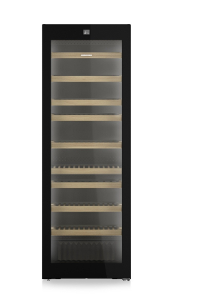 Vitrină de vin independentă Liebherr WPgbi 7472 Vinidor Selection, 2 zone, 204 sticle, 201,3 cm, clasa F, BlackSteel [7]