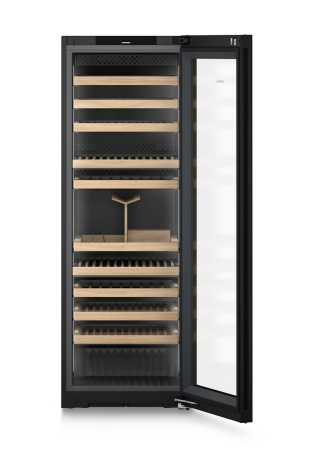 Vitrină de vin independentă Liebherr WPgbi 7483 Vinidor Selection, 3 zone, 149 sticle, 201,3 cm, clasa F, BlackSteel [5]