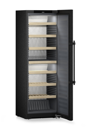 Vitrină de vin independentă Liebherr WSbsi 5252 Vinidor, 2 zone, 155 sticle, 185,4 cm, clasa E, BlackSteel [4]