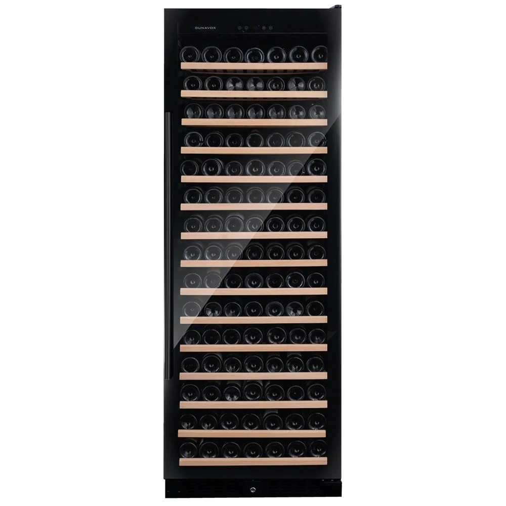 Vitrine de vin Dunavox  - Vitrină de vin independentă sau încorporabilă Dunavox DX-194.490CK Grande, 1 zonă, 183 sticle, 183,5 cm, clasa G, culoare RAL personalizabilă