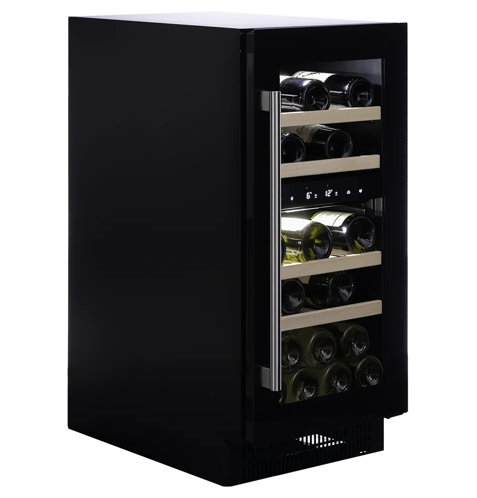 Vitrină de vin sub blat sau independentă Dunavox DAUF-32.78DC Flow, 2 zone, 32 sticle, 82 cm, clasa G, culoare RAL personalizabilă [6]