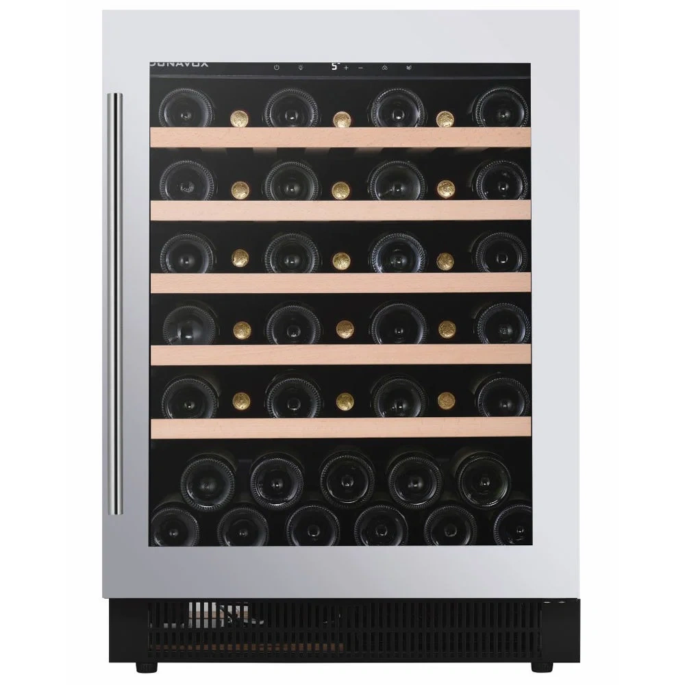 Vitrină de vin sub blat sau independentă Dunavox DAUF-46.138C Flow, 1 zonă, 46 sticle, 82 cm, clasa G, culoare RAL personalizabilă [6]