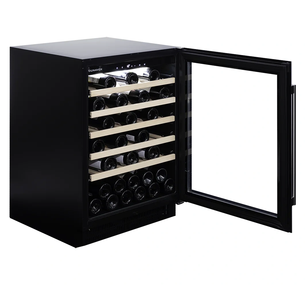 Vitrină de vin sub blat sau independentă Dunavox DAUF-46.138C Flow, 1 zonă, 46 sticle, 82 cm, clasa G, culoare RAL personalizabilă [4]