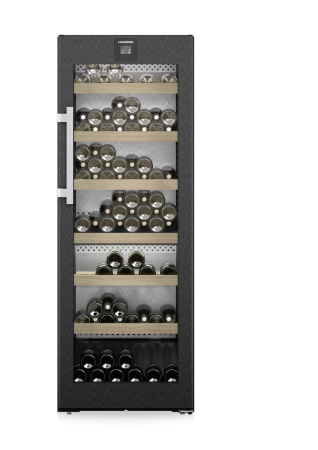 Vitrina de vinuri Independenta Liebherr WPbsi 5052, Clasa Valorica Wine, Culoare Double-glazed door, Clasa de eficienta energetica F, Înălțime 165.4 cm, Volum total 319 l, Emisii de zgomot acustic 37 [2]