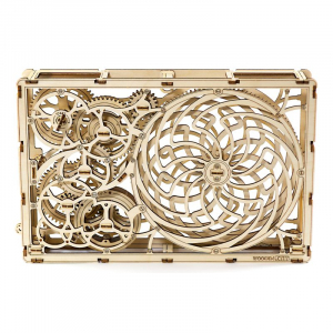 Puzzle mecanic 3D din lemn, Kinetic picture, 185 piese [2]