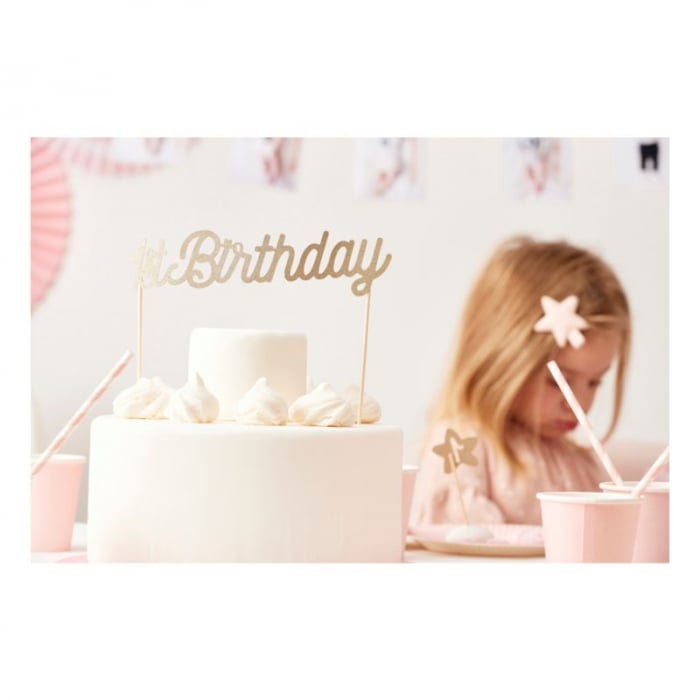 topper-tort-petrecere-aniversare-cake-topper-prima-aniversare-copil-auriu-candybar [1]