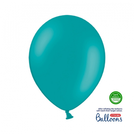 Articole party - balon-latex-turcoaz-pastel-botez-petrecere-copii-candybar