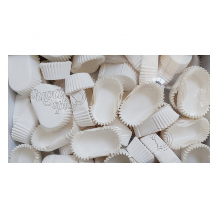 Eclair - Macarons - chese-hartie-pentru-mini-ecler-albe-70x40x25mm-500buc