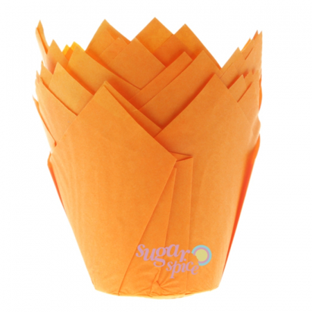 Briose - chese-tulip-lalea-hartie-copt-briose-portocaliu-50x80mm-25buc