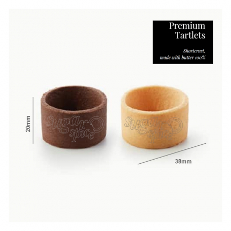 Semipreparate - coji-mini-tarta-asortate-aluat-fraged-unt-cacao-38mm-192buc-cofetarie-patiserie