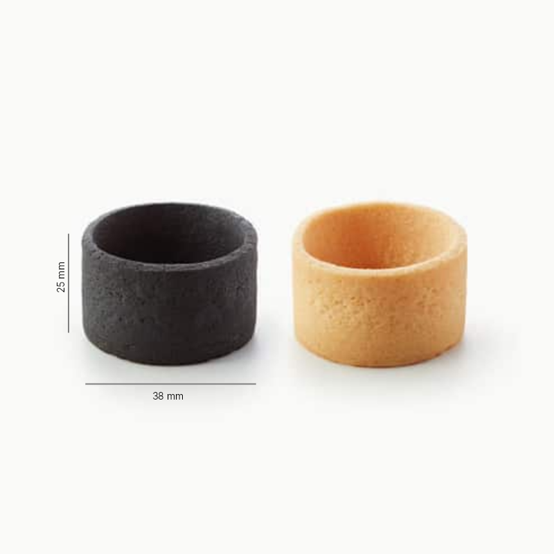 Semipreparate - coji-mini-tarta-asortate-aluat-fraged-unt-negre-38mm-192buc-cofetarie-patiserie