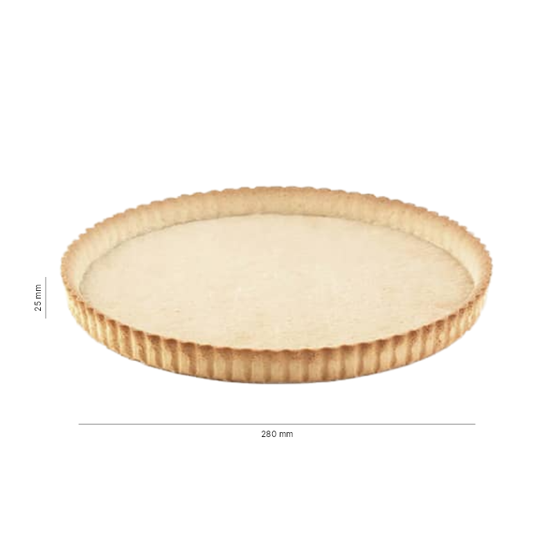 Semipreparate - coji-tarta-aluat-fraged-unt-dulce-280mm-cofetarie-patiserie