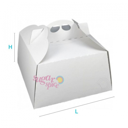 Torturi - cutii-ambalare-torturi-carton-albe-27x27x14cm
