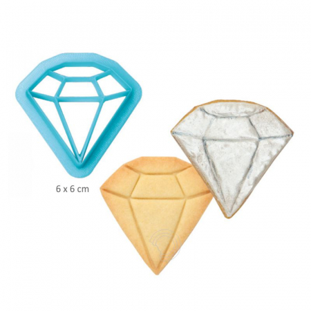 Decupatoare - decupator-cookies-biscuiti-diamant-cofetarie