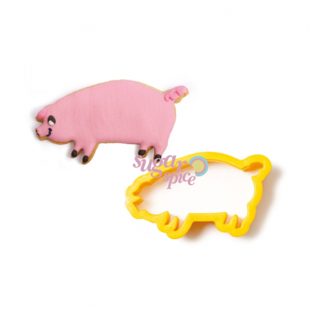 Decupatoare - decupator-cookies-biscuiti-animale-porc-cofetarie