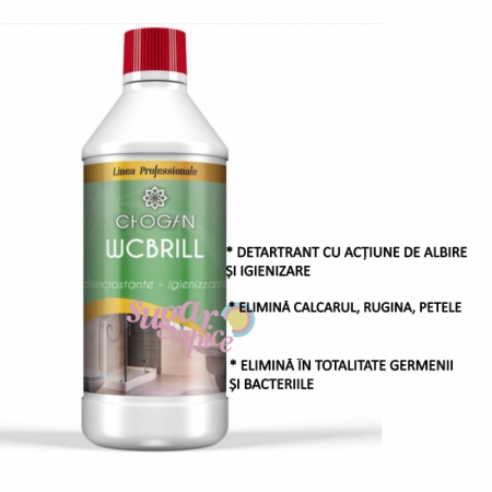 DETERGENTI & CURATENIE - chogan-wcbrill-detartrant-profesional-igienizant-albire-750ml