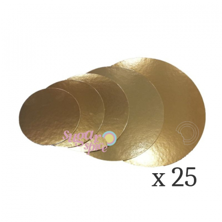 Torturi - discuri-transport-tort-prajituri-carton-auriu-rotunde-26cm-set-25buc