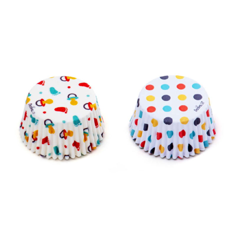 Forme pentru copt cupcakes - forme-din-hartie-pentru-copt-cupcakes-botez-vintage-standard-50x32m-36buc