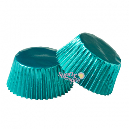 Forme pentru copt cupcakes - forme-metalizate-hartie-pentru-copt-cupcakes-albastru-50x32mm-60buc