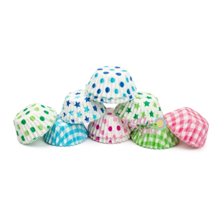 Forme pentru copt cupcakes - forme-din-hartie-pentru-copt-mini-cupcakes-multicolorcolor-175buc