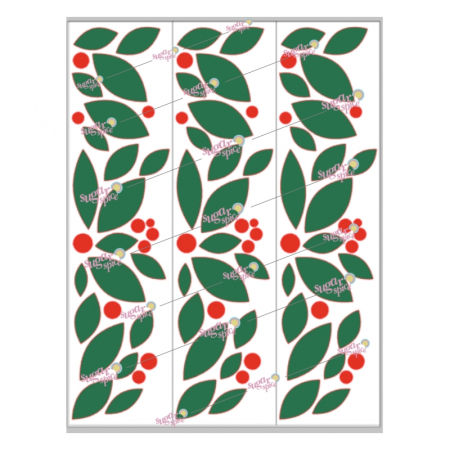 Craciun - imagine-comestibila-bordura-decorare-tort-craciun-b4