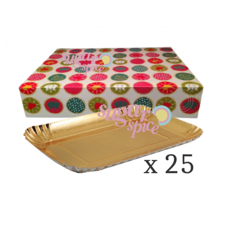 Cutii prajituri - set-cutii-prajituri-tavite-aurii-ambalare-prajituri-carton