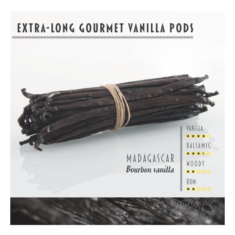 Vanilie - Mirodenii - pastai-vanilie-bourbon-madagascar-naturale-extralungi-organic-seminte