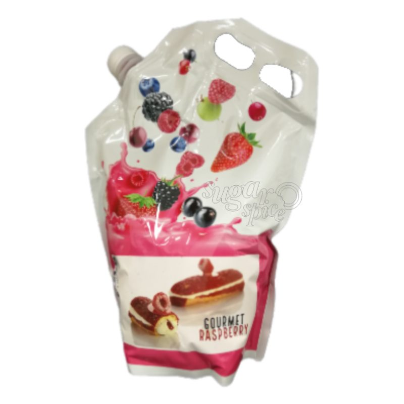 Fructe - Nuci - piure-pasteurizat-zmeura-gourmet-natural-desert-bauturi-2kg