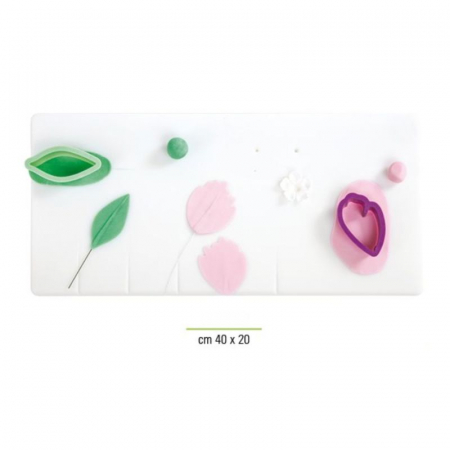 USTENSILE & ECHIPAMENTE - placa-modelare-inserare-sirma-flori-frunze-pasta-zahar