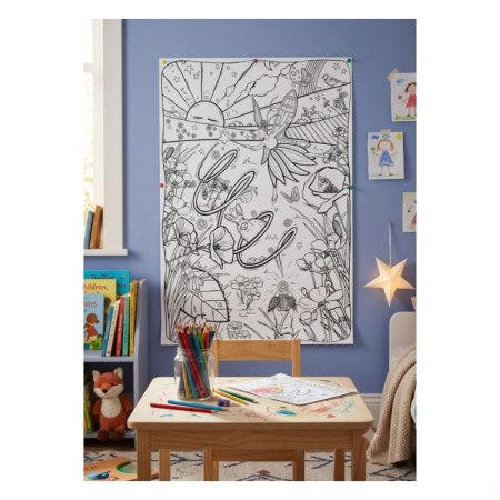 Postere gigant de colorat Dumbrava Minunata, 70x100cm [2]
