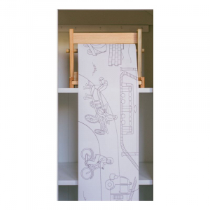 Role pentru colorat - Carte de colorat in rola 30 m, Vehicule