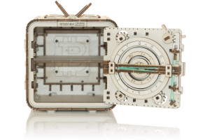 Puzzle mecanic 3D din lemn, Seif, 225 piese [1]