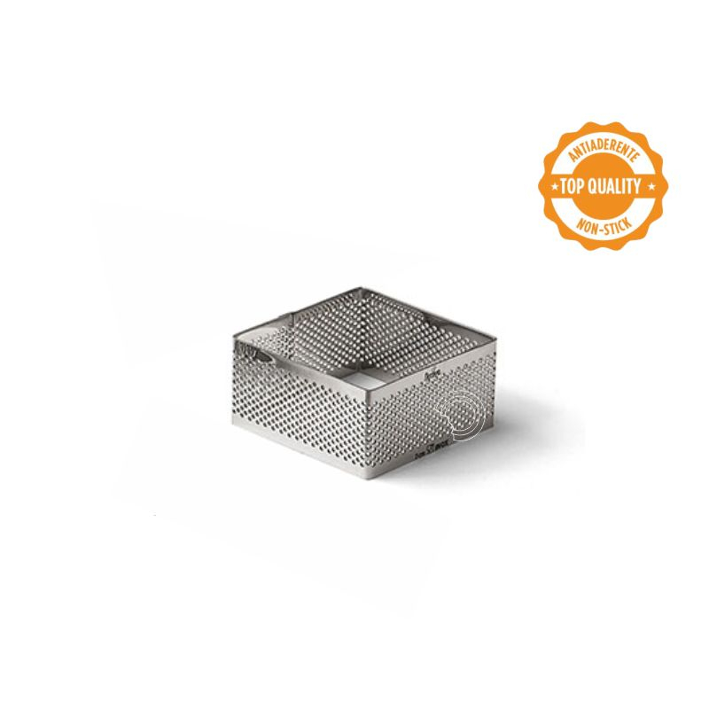 USTENSILE & ECHIPAMENTE - rama-inox-copt-tarta-micro-perforta-patrat-7cm