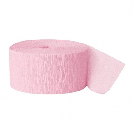 Articole party - rola-decorativa-hartie-creponata-roz-pastel-10m