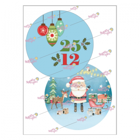 Craciun - imagine-comestibila-burn-away-cake-craciun-m5-decorare-tort