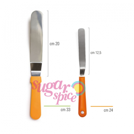 Spatule - set-spatule-unghiulare-profesionale-cofetarie-patiserie-lama-inox-12cm-20cm
