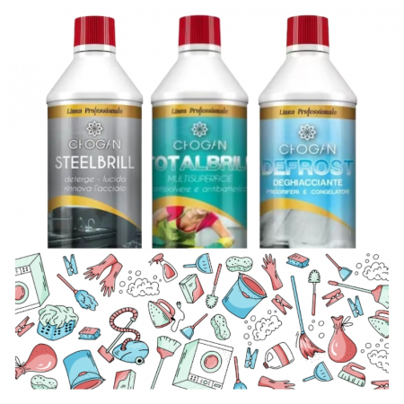DETERGENTI & CURATENIE - chogan-set-curatenie-detergenti-defrost-totalbrill-steelbrill
