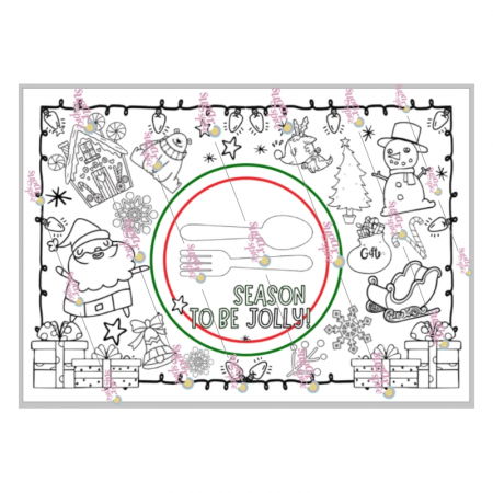 Articole party - suport-farfurie-de-colorat-copii-petrecere-craciun-m3