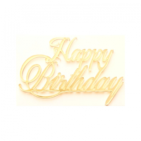 Torturi - topper-tort-petrecere-aniversare-cake-topper-happy-birthday-auriu-candybar