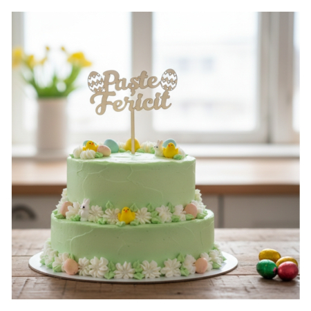 PASTE - topper-tort-sarbatori-pascale-oua-cake-topper-candybar