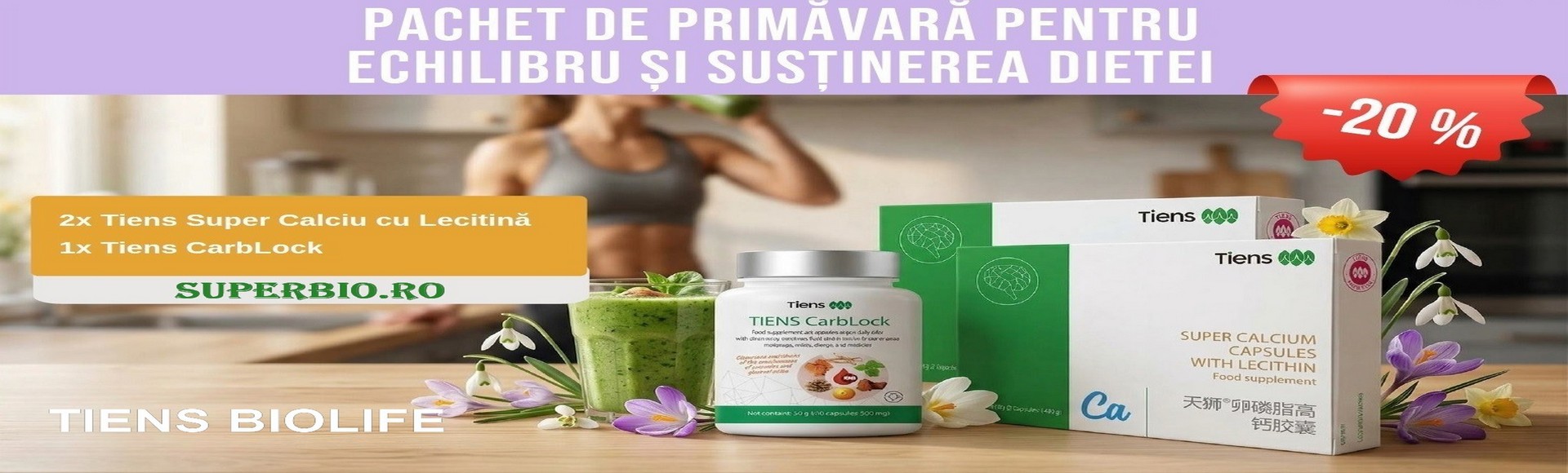 Pachet de primavara pentru echilibru si sustinerea dietei -20%