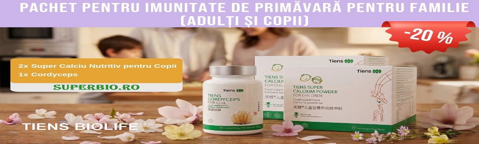 Pachet pentru imunitate de primavara pentru familie -20%