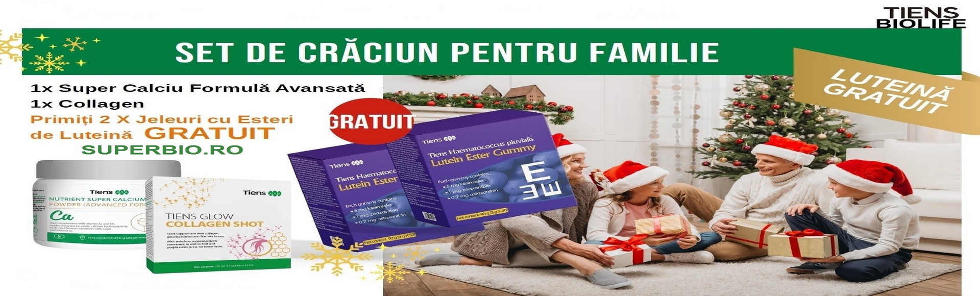 Set de Craciun pentru familie