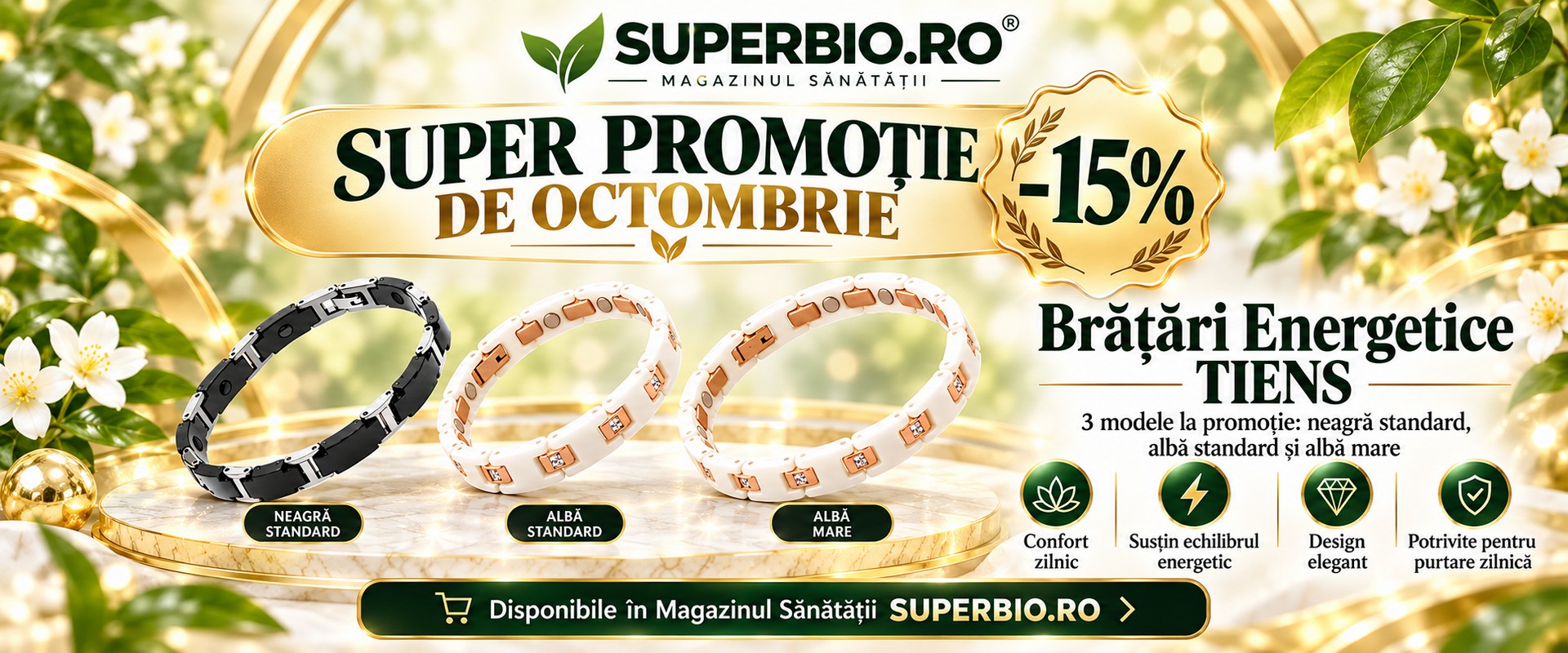 Super Promotie Bratari Energetice TIENS